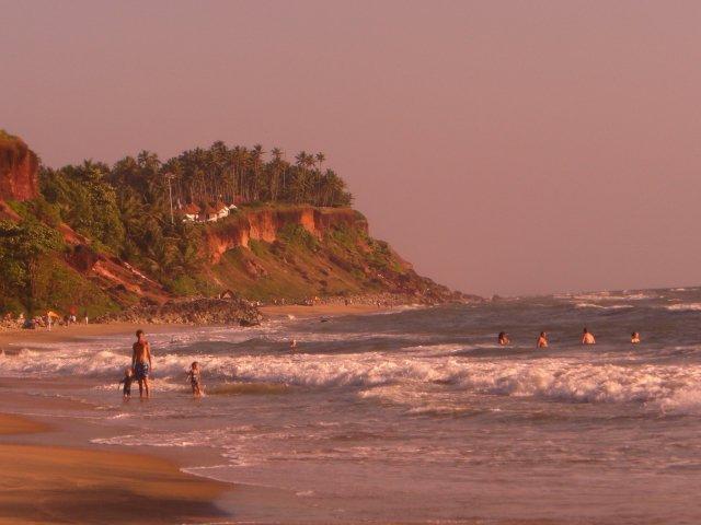 Oceanic Beach Residency Varkala Exterior foto